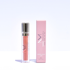 Nikki Mitchell Crème Liquid Lips -Peachy - OUT OF STOCK