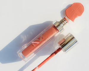 Nikki Mitchell Crème Liquid Lips -Peachy - OUT OF STOCK