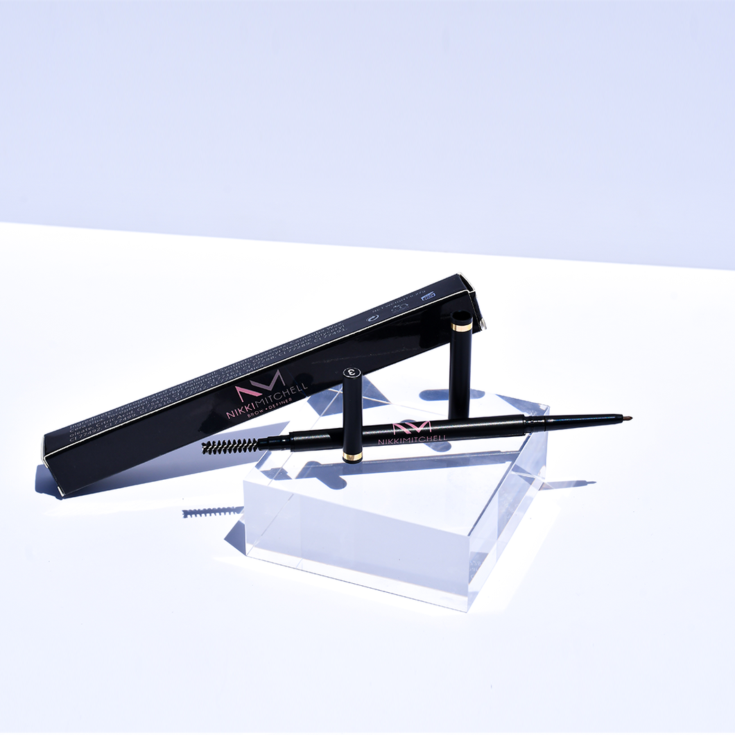 Brow definer Nikki Mitchell makeup